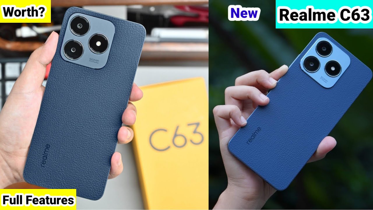 شبيه الايفون في التصميم وبسعر أقل….تعرف على مواصفات Realme C63 وسعره في الأسواق