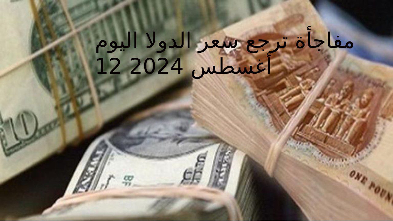 آخر تحديث جديد… تراجع سعر الدولار في مصر أمام الجنية اليوم الاثنين 12-8-2024 في جميع البنوك المصرية