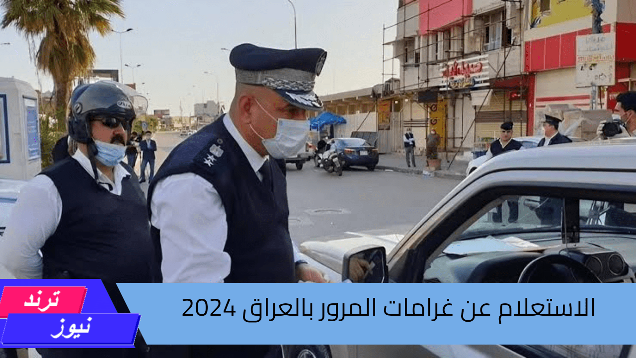 بالخطوات.. طريقة الإستعلام على غرامات المرور بالعراق من خلال الرقم الألماني 2024