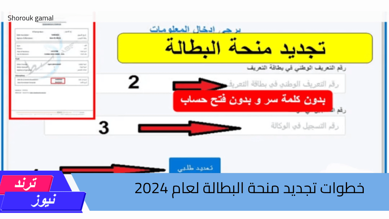 إحذر من إيقافها.. خطوات تجديد منحة البطالة 2024 وأهم الشروط اللازمة