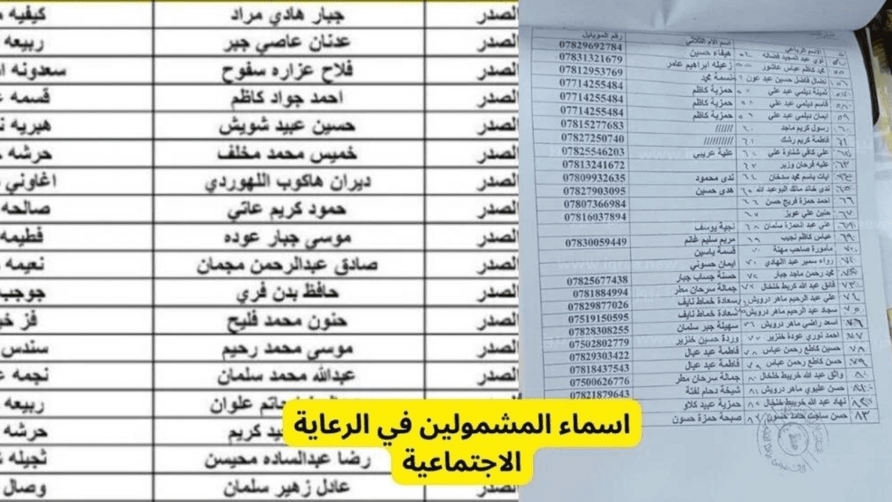 كيفية الاستعلام عن الرعاية الاجتماعية الوجبة الأخيرة 2024