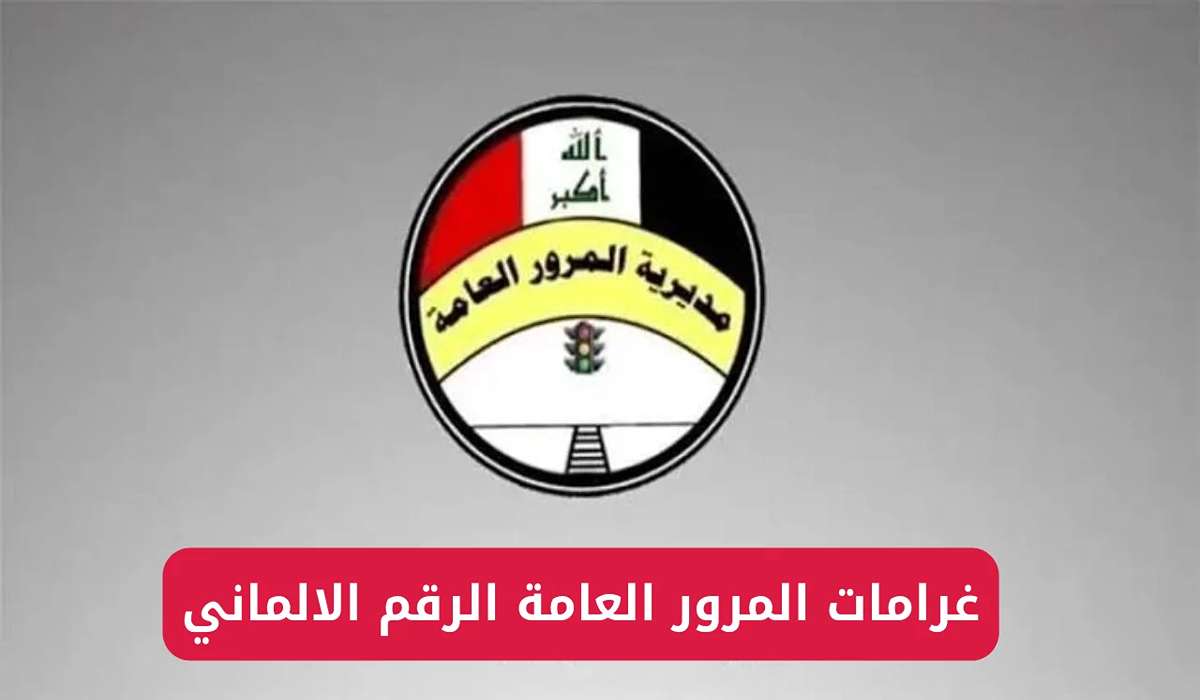 طريقة الاستعلام عن غرامات المرور بالرقم الألماني وكيفية سداد قيمة الغرامات