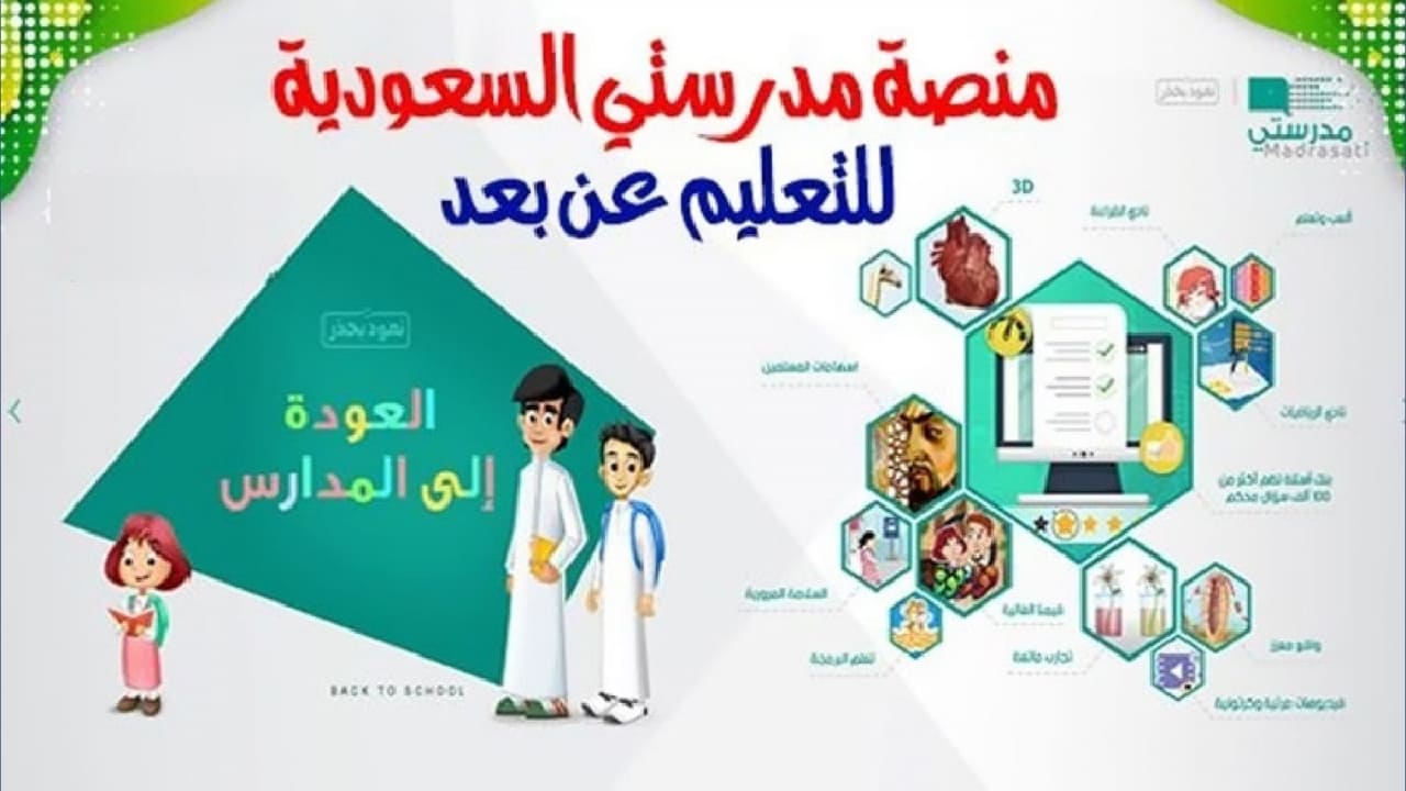 أهم الخطوات والشروط اللازمة للتسجيل في مدرستى بالمملكة العربية السعودية وأهم خطوات التسجيل إلكترونياً