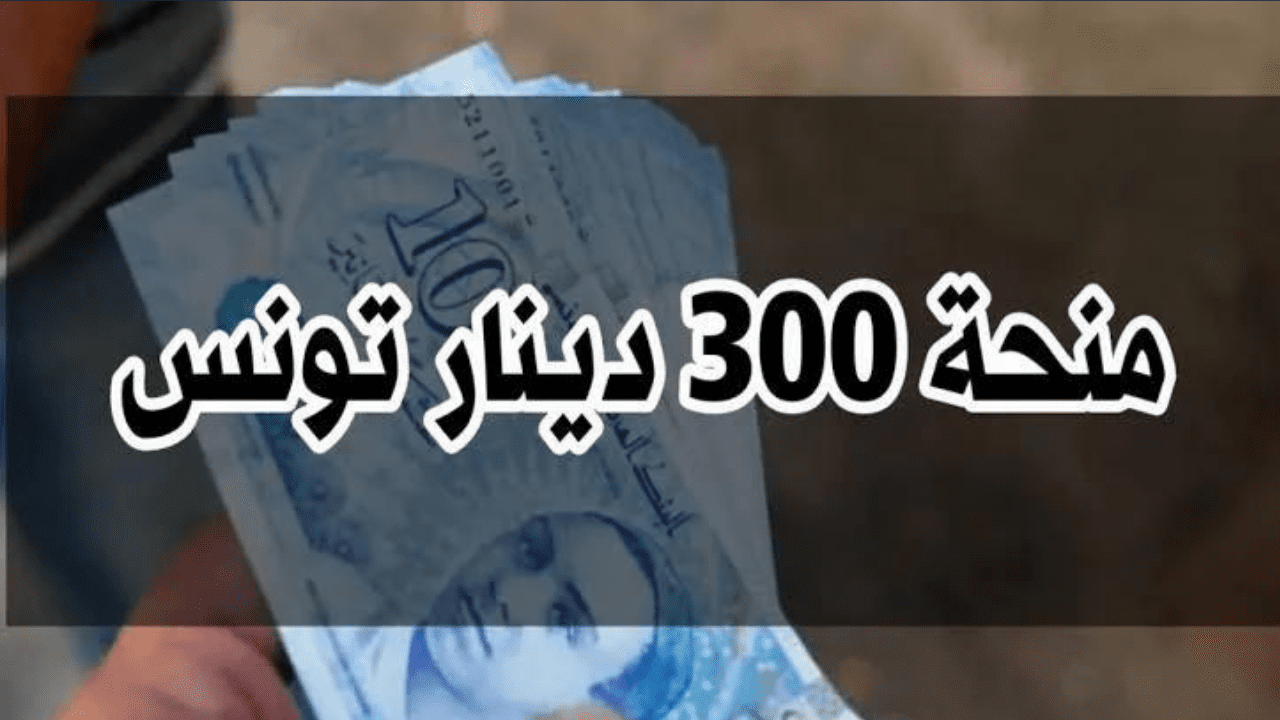 حقيقة زيادة منحة 300 دينار في تونس ورابط التسجيل والشروط المطلوبة 2024