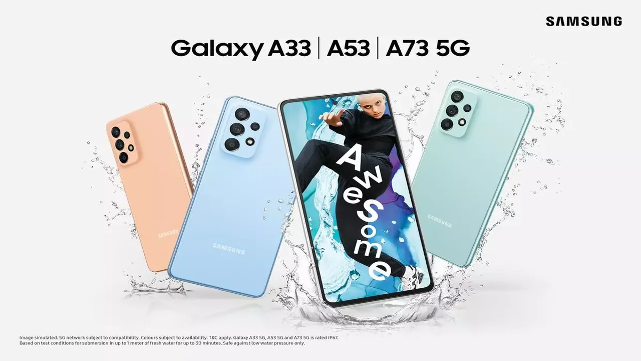 مُنافس قوي وكاميرا رئيسية 50 ميجا بكسل .. مواصفات هاتف Samsung Galaxy A73 5G المُذهلة في الفئة المتوسطة