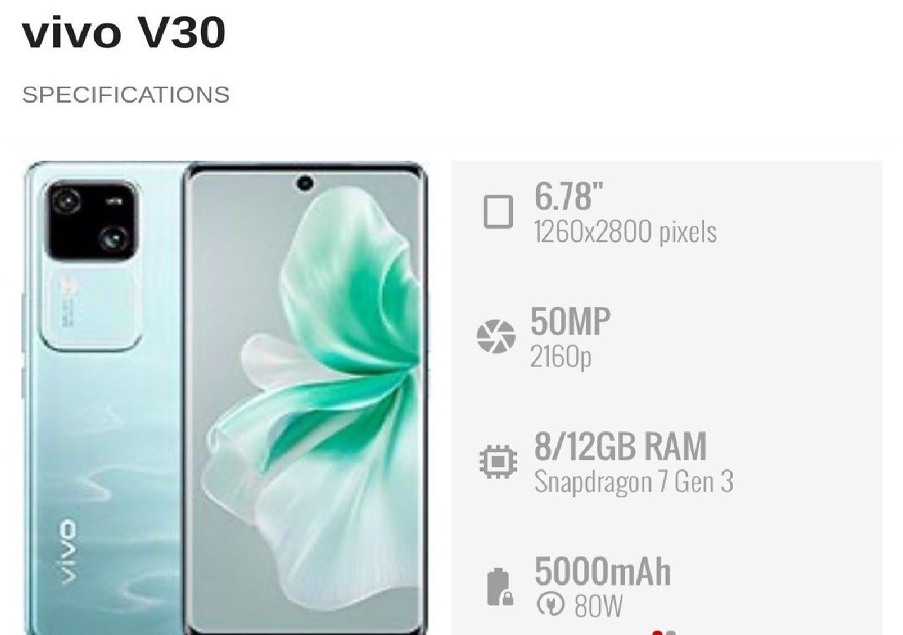 هاتف Vivo V30