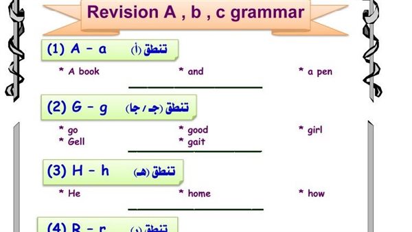 مراجعات نهائية.. تحميل أقوى مذكرة في اللغة الانجليزية لـ الصف الثاني الابتدائي