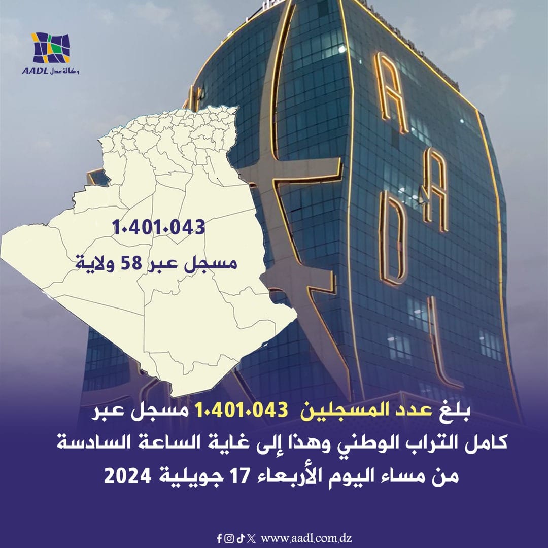  أسماء المقبولين في سكنات عدل 3 المرحلة الأولى 2024 aadl.com.dz 