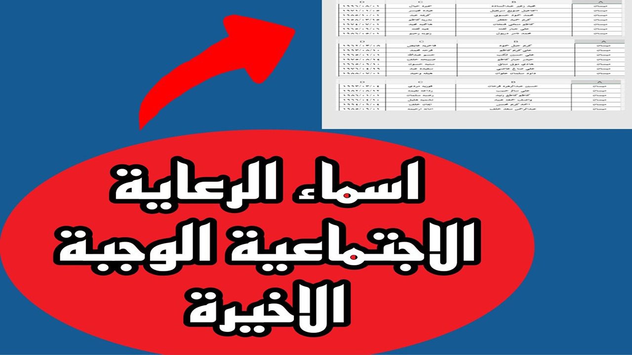 رابط منصة مظلتي.. خطوات استخراج اسماء المشمولين في الرعاية الاجتماعية الوجبة الأخيرة