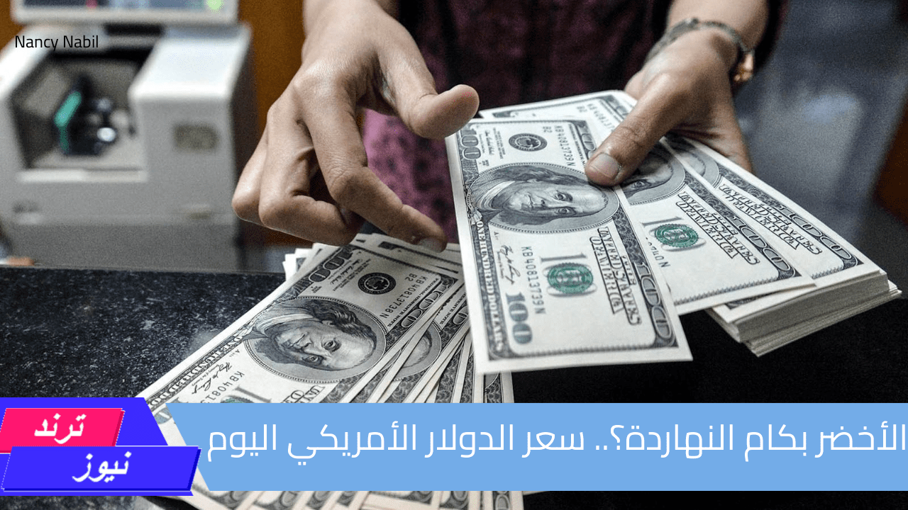 الأخضر بكام النهاردة؟.. سعر الدولار الأمريكي اليوم الخميس 12-9-2024 بالبنوك المصرية