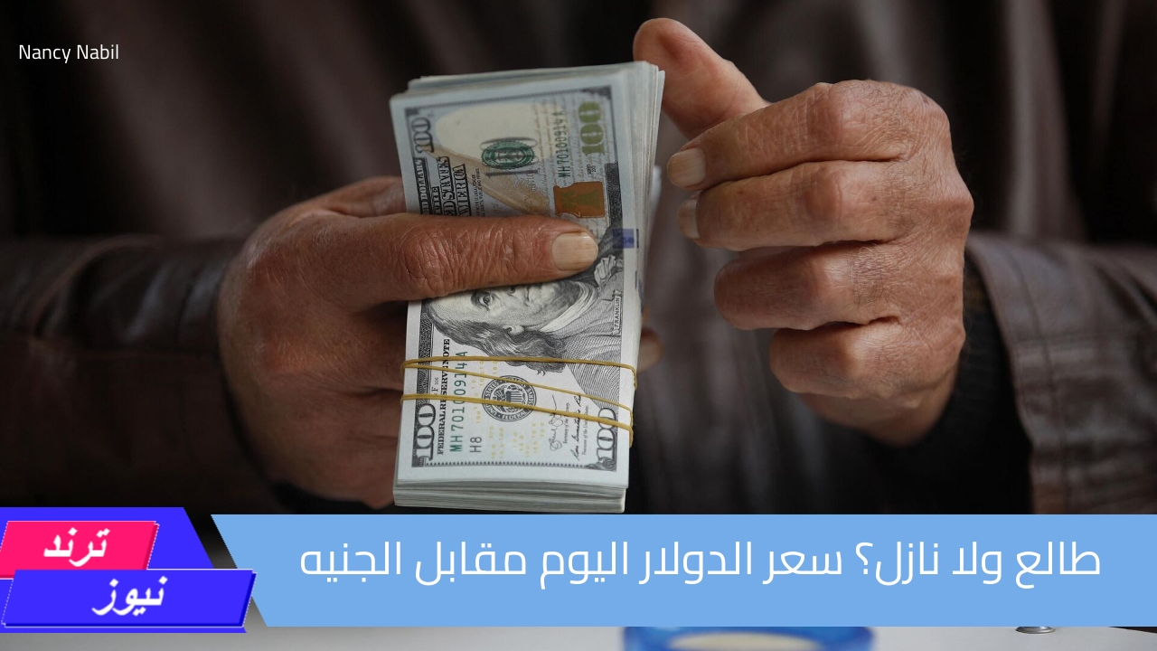 طالع ولا نازل؟ سعر الدولار اليوم مقابل الجنيه الإثنين 9 سبتمبر