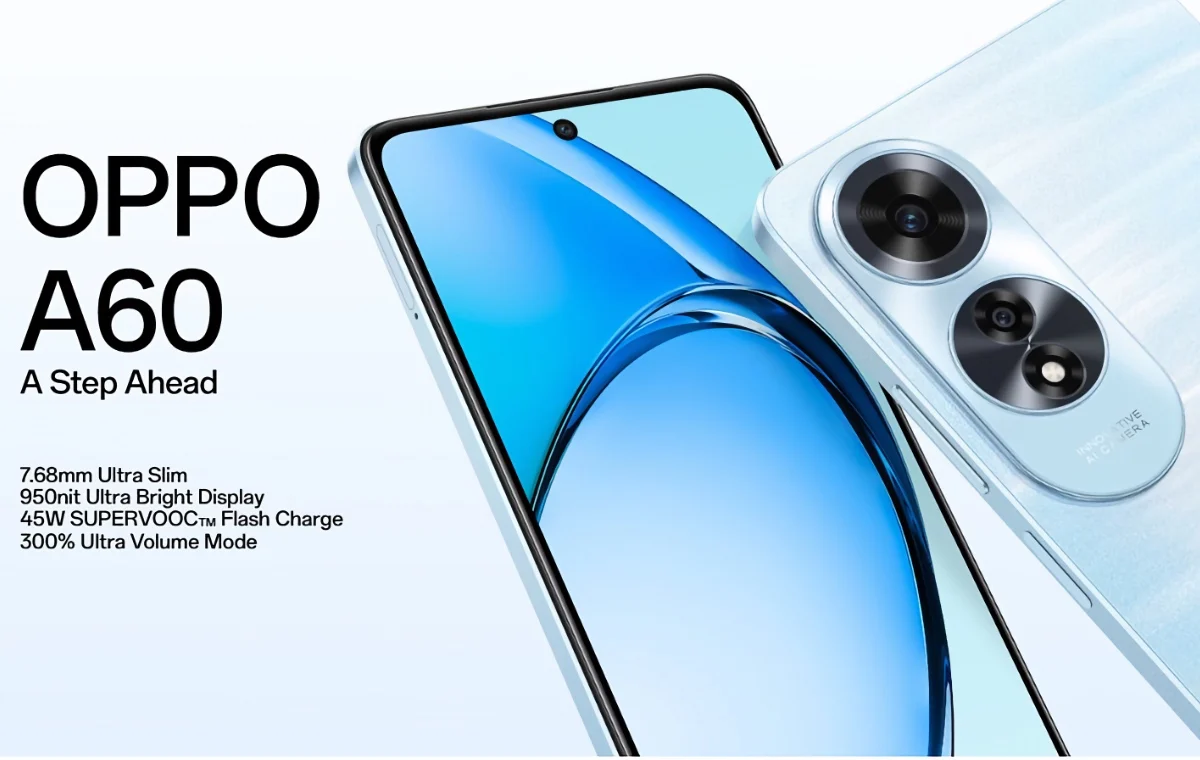 كينج الفئة الاقتصادية بامكانيات خرافية أكتشف سعر ومواصفات Oppo A60 بكاميرا وبطارية ضخمة