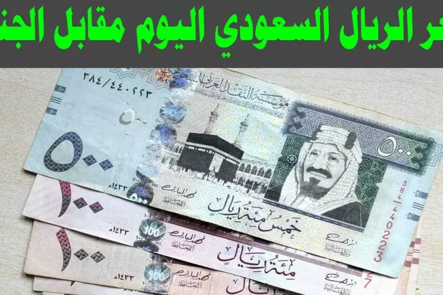 انخفاض سعر الريال السعودي مقابل الجنية اليوم في البنوك المصرية والسوق الغير رسمية