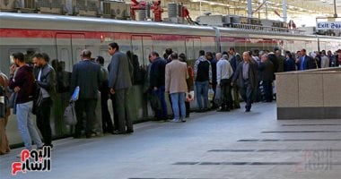 15 دقيقة فقط.. القطار الكهربائى يُخفف الانتظار ويقلل التقاطر اليوم