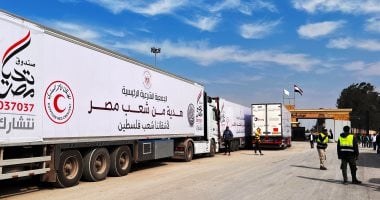 القاهرة الإخبارية: دخول 166 شاحنة مساعدات إلى غزة عبر معبرى “زكيم” و”كرم أبو سالم”