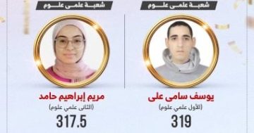 أوائل الثانوية العامة 2025 “شعبة علمى علوم” (إنفوجراف)