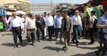 محافظ القاهرة يتفقد ميدان رمسيس ويوجه بمنع الانتظار الخاطىء.. صور