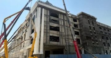 يسع 735 سيارة.. شاهد أعمال تشطيب جراج وموقف رمسيس الجديد.. صور