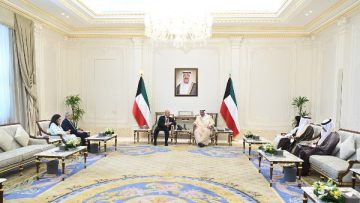 كامل الوزير يبحث مع ولي عهد الكويت الفرص الاستثمارية في مجال الموانئ بمصر