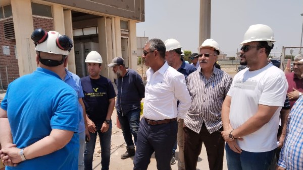 محطة معالجة الجبل الأصفر.. إحلال وتجديد خطوط الحمأة لزيادة كميات غاز الميثان