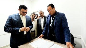 وزير الإسكان ومحافظ الدقهلية يفتتحان مركز خدمة عملاء مياه الشرب بمدينة نبروه