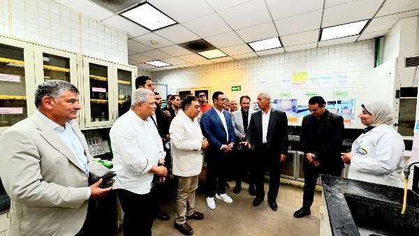 تجهيز محطة مياه شرب ميت خميس بطاقة 204 آلاف م3/يوم بالدقهلية