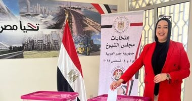 المصريون بالكويت يتوافدون على مقر السفارة للتصويت فى انتخابات”الشيوخ”.. فيديو وصور