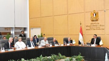 توقيع بروتوكول تعاون بين المجتمعات العمرانية والمهندسين العرب لتصدير العقار