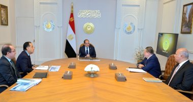 الرئيس السيسى يجتمع بمدبولى وعبد الله وكجوك لمتابعة آليات تعزيز الاستقرار المالى والنقدى