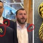 سر ارتداء «دبابيس المشنقة» على بدلة المتطرف اليهودي بن غفير.. صور