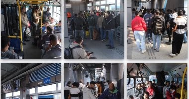 زمن تقاطر منتظم وحارات مستقلة.. إقبال كبير على الأتوبيس الترددى.. إنفوجراف