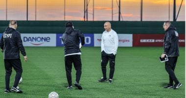 منتخب مصر يواصل تدريباته استعدادا لمواجهة زيمبابوى فى كأس الأمم الأفريقية.. صور