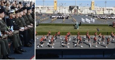 الأكاديمية العسكرية تنظم مراسم استقبال الطلبة الجدد بالأكاديمية والكليات العسكرية