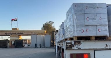 مد غزة بـ130 ألف سلة غذائية و22 ألف قطعة ملابس ضمن قافلة زاد العزة الـ99