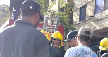 إخلاء عدد من المنازل بمحيط عقار إمبابة المنهار حرصا على سلامة السكان