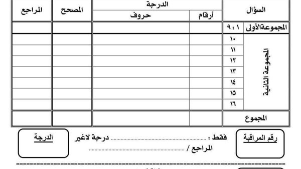 نموذج استرشادي في الهندسة لـ الشهادة الإعدادية 2026

  الأربعاء 31/12/2025 09:33 ص