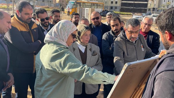 مسئولو جهاز العاصمة الجديدة يتفقدون الحي السكني الخامس (R5) لدفع الأعمال الجارية