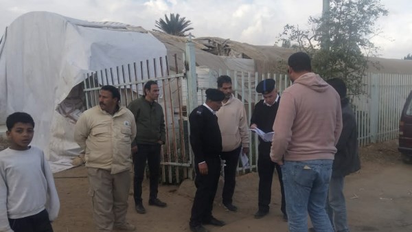 جهاز العبور الجديدة يواصل سلسلة حملاته ضد المنشآت المخالفة