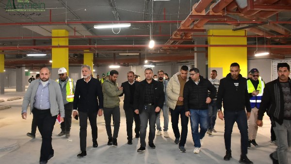 رئيس جهاز العلمين الجديدة يتفقد أعمال التنفيذ بالأبراج الشاطئية