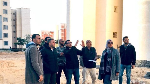 للإسراع في معدلات التنفيذ.. رئيس جهاز حدائق العاصمة يتفقد مشروع الإسكان الأخضر