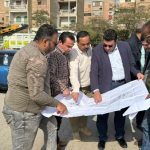 رئيس جهاز مدينة القاهرة الجديدة يتفقد مشروع السوق الحضاري ويواصل جولاته بالتجمع الثالث