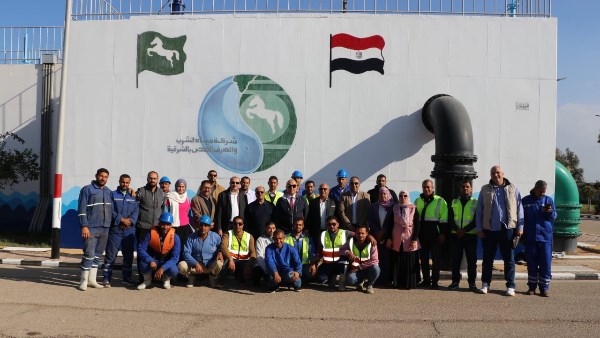 رئيس القابضة لمياه الشرب يتفقد شركة مياه الشرقية ويتابع ملفات التحصيل ورفع كفاءة التشغيل