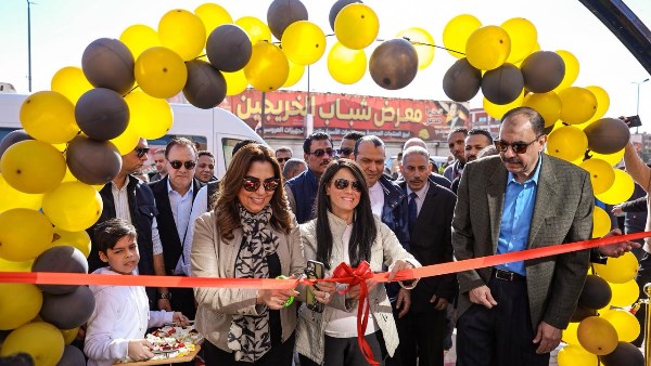 المشاط وعوض وسراج يتفقدون ممشى الكورنيش ويفتتحون حديقة مدينة ناصر