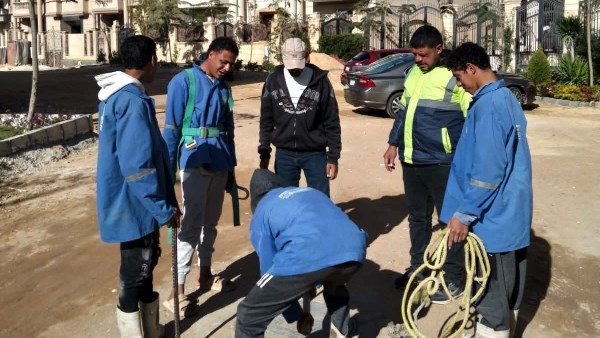 تحسين ورفع كفاءة منطقة تمر حنة بالتجمع الرابع ضمن خطة الجهاز الشاملة