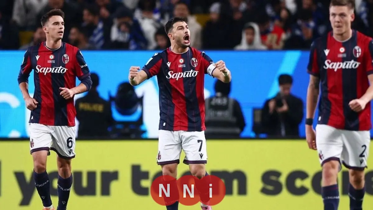 بولونيا يطيح بإنتر ميلان بركلات ترجيح مثيرة ويصل لنهائي السوبر الإيطالي في الرياض