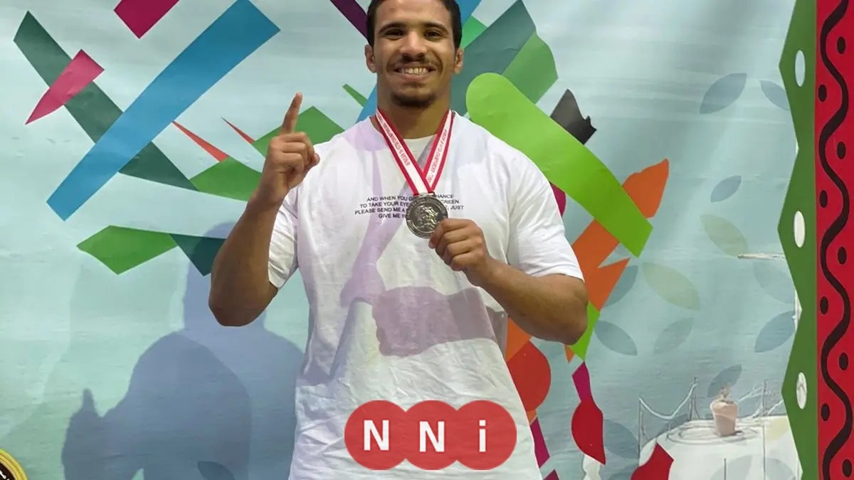 إنجاز رائع لسيف حمدالله بحصده فضية بطولة إفريقيا للجوجيتسو في تونس