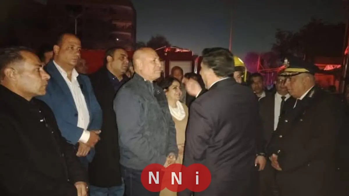 محافظ القاهرة يعلن تشكيل لجنة هندسية لفحص العقارات المتضررة من حريق مخزن الخشب بالمرج