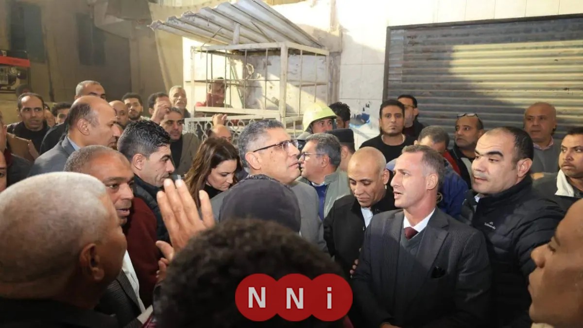 محافظ الجيزة يزور مصابي انهيار عقار بإمبابة للاطمئنان على صحتهم