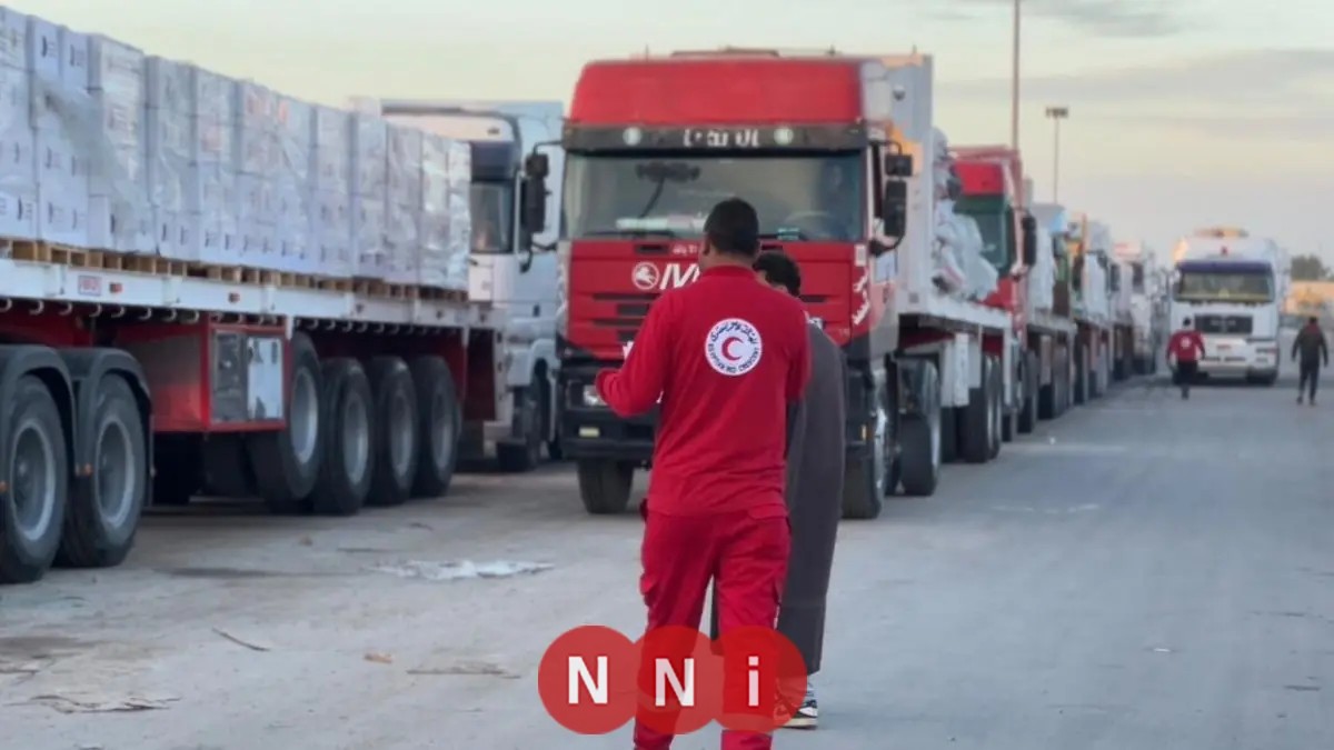 الهلال الأحمر المصري يساهم بـ 5900 طن من المساعدات الإنسانية والشتوية لدعم غزة
