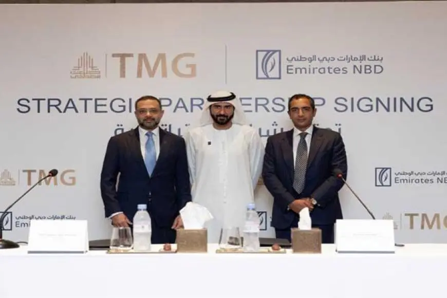 شراكة بين بنك الإمارات دبي الوطني مصر ومجموعة طلعت مصطفى لتقديم خدمات مصرفية للعملاء